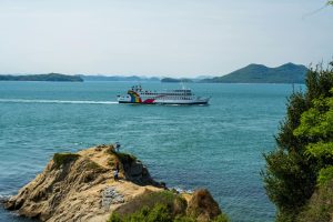 Traveling by Ferry Between Remote Islands